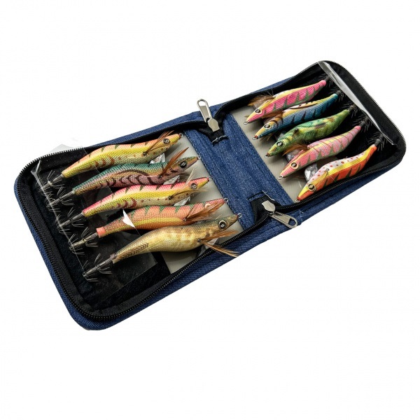 ウォッシュドデニムEGIワレット